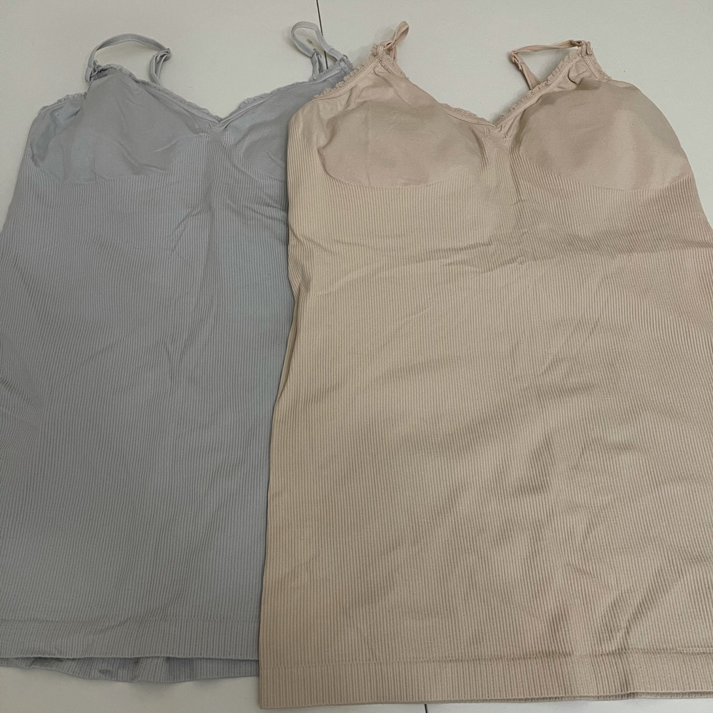 2 Pink Rose Basic Tanks
